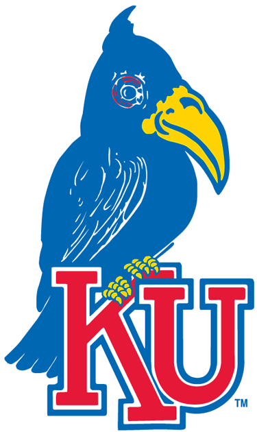 Kansas Jayhawks 1920-1922 Primary Logo iron on paper